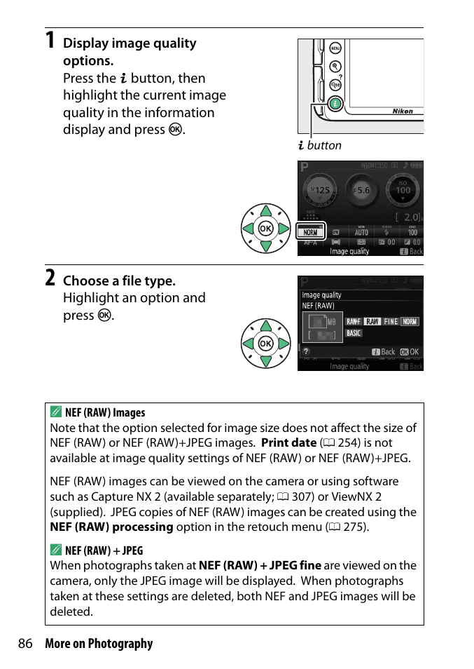 Nikon D3300 User Manual | Page 106 / 392