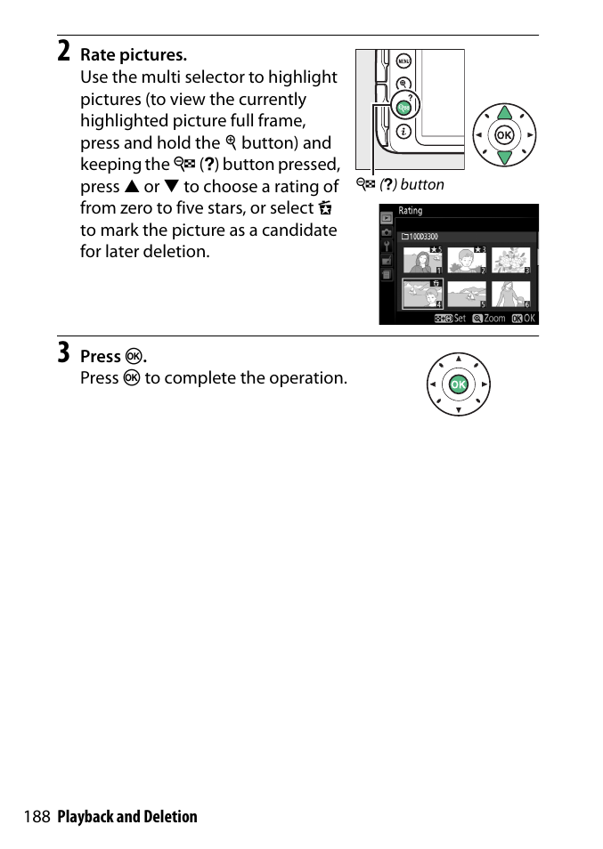 Nikon D3300 User Manual | Page 208 / 392