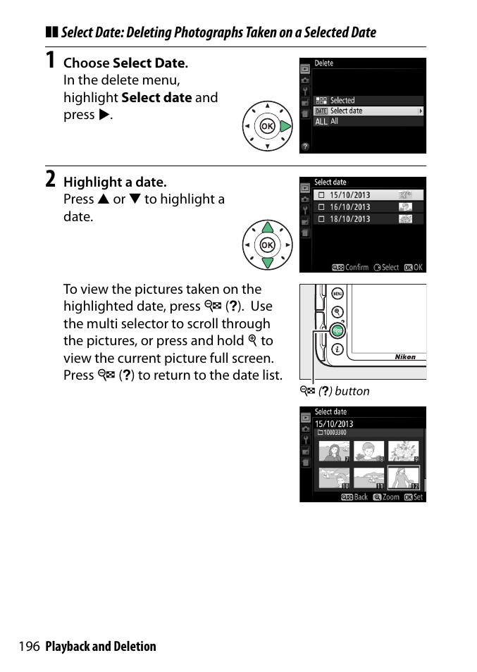 Nikon D3300 User Manual | Page 216 / 392