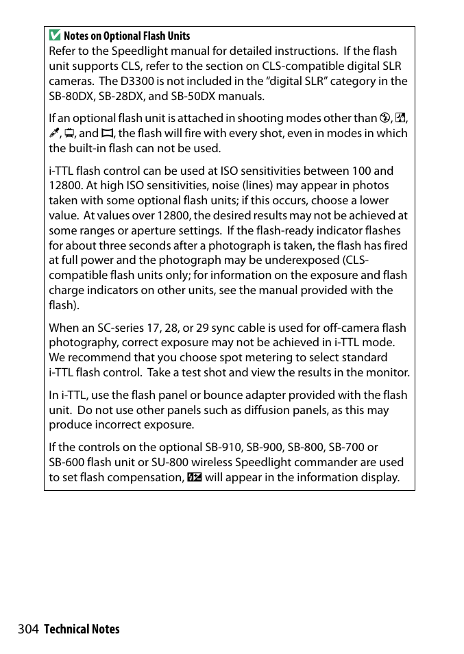 Nikon D3300 User Manual | Page 324 / 392