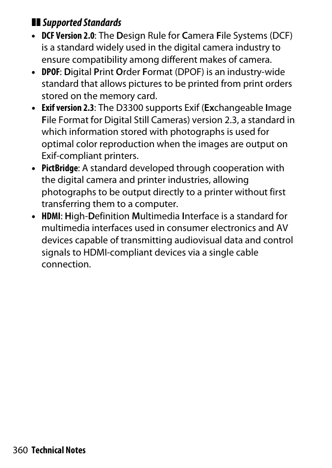 0 360) co | Nikon D3300 User Manual | Page 380 / 392