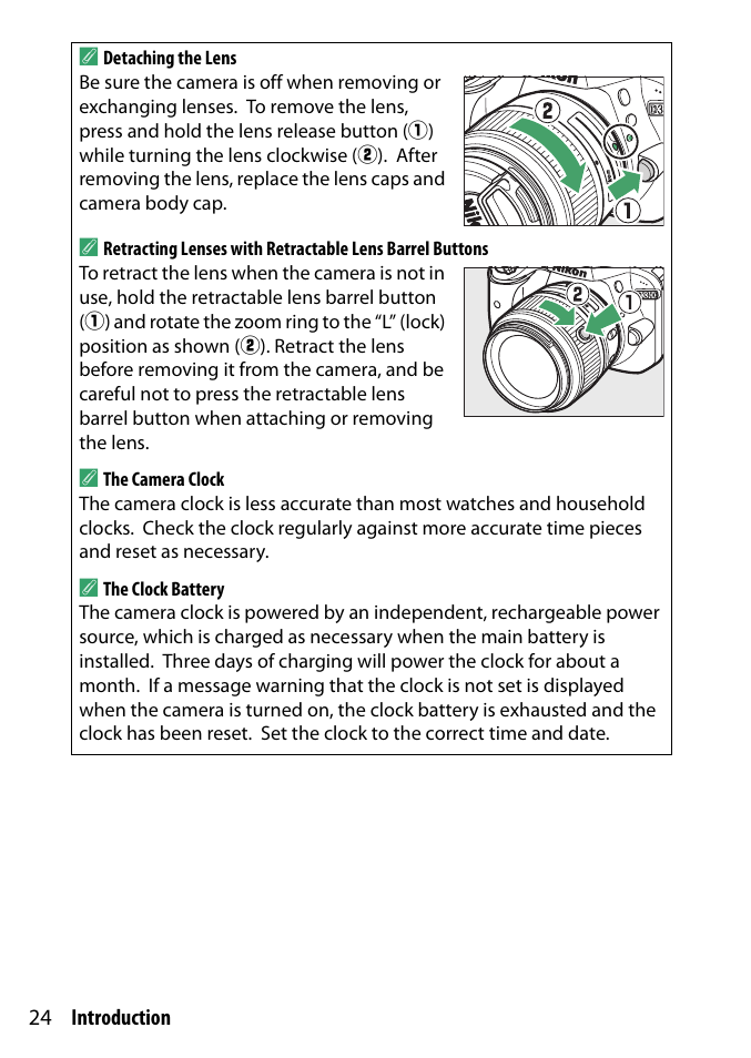 Nikon D3300 User Manual | Page 44 / 392
