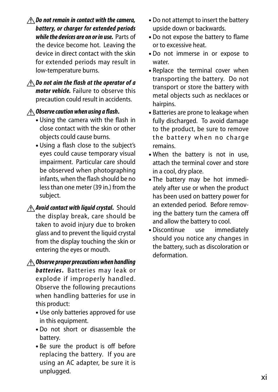 Nikon J3 User Manual | Page 13 / 234