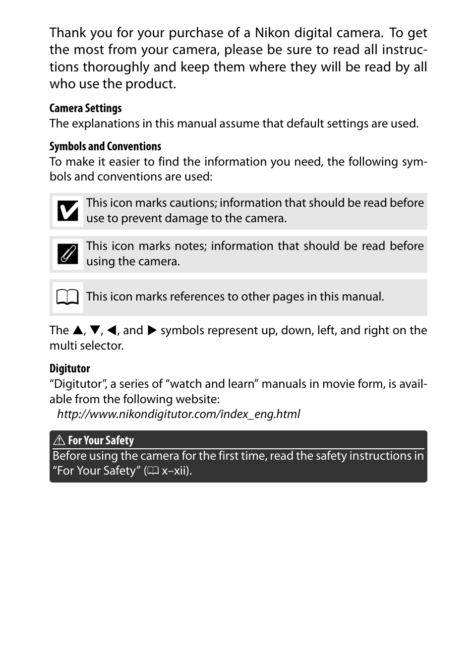 Nikon J3 User Manual | Page 2 / 234