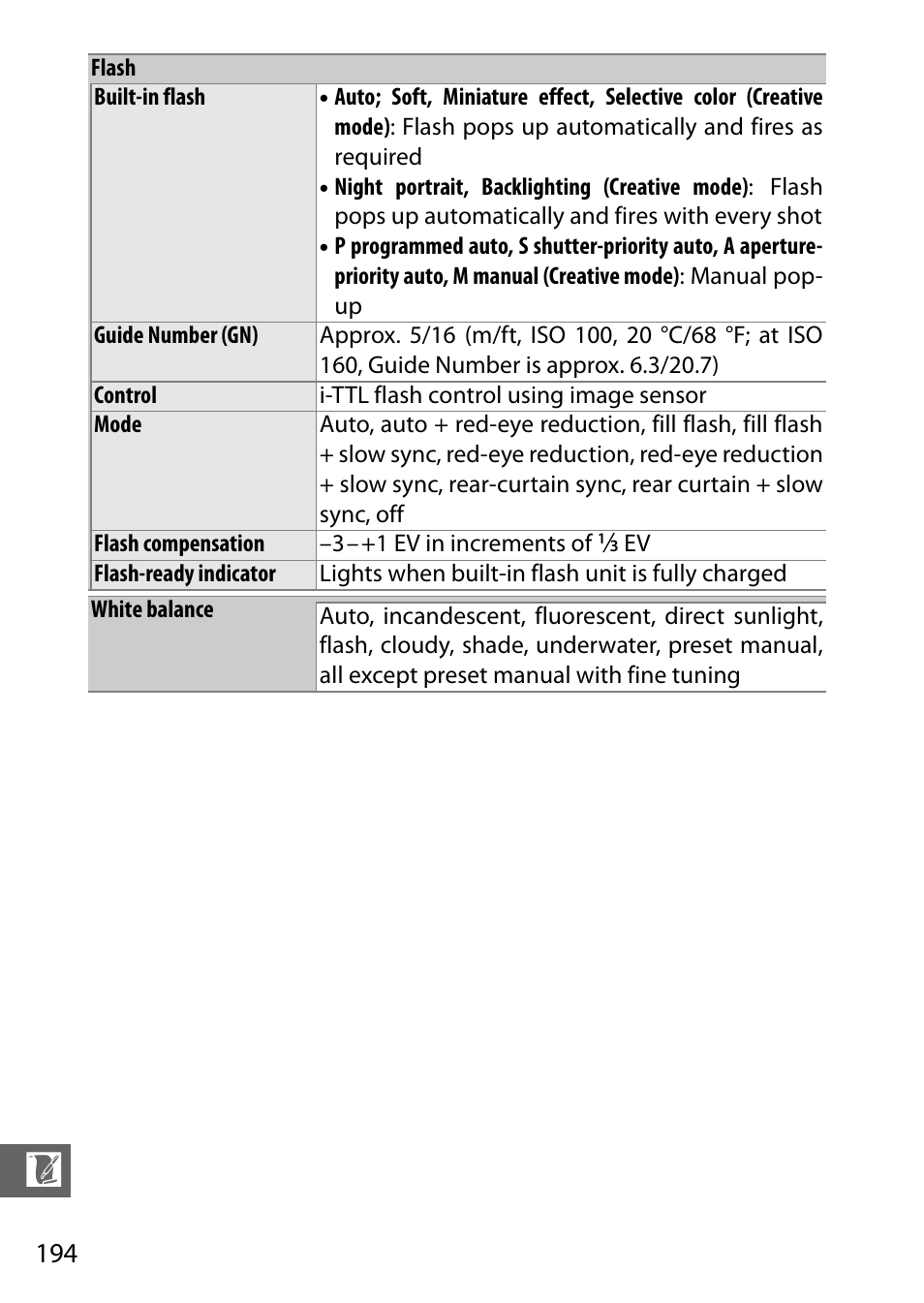 Nikon J3 User Manual | Page 214 / 234