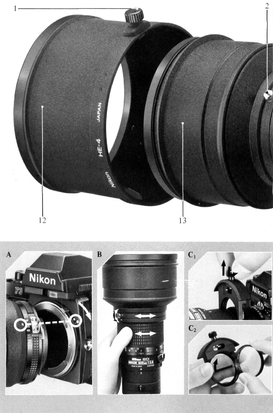 Nikon NIKKOR ED 300mm f-2.8 IF User Manual | Page 4 / 34