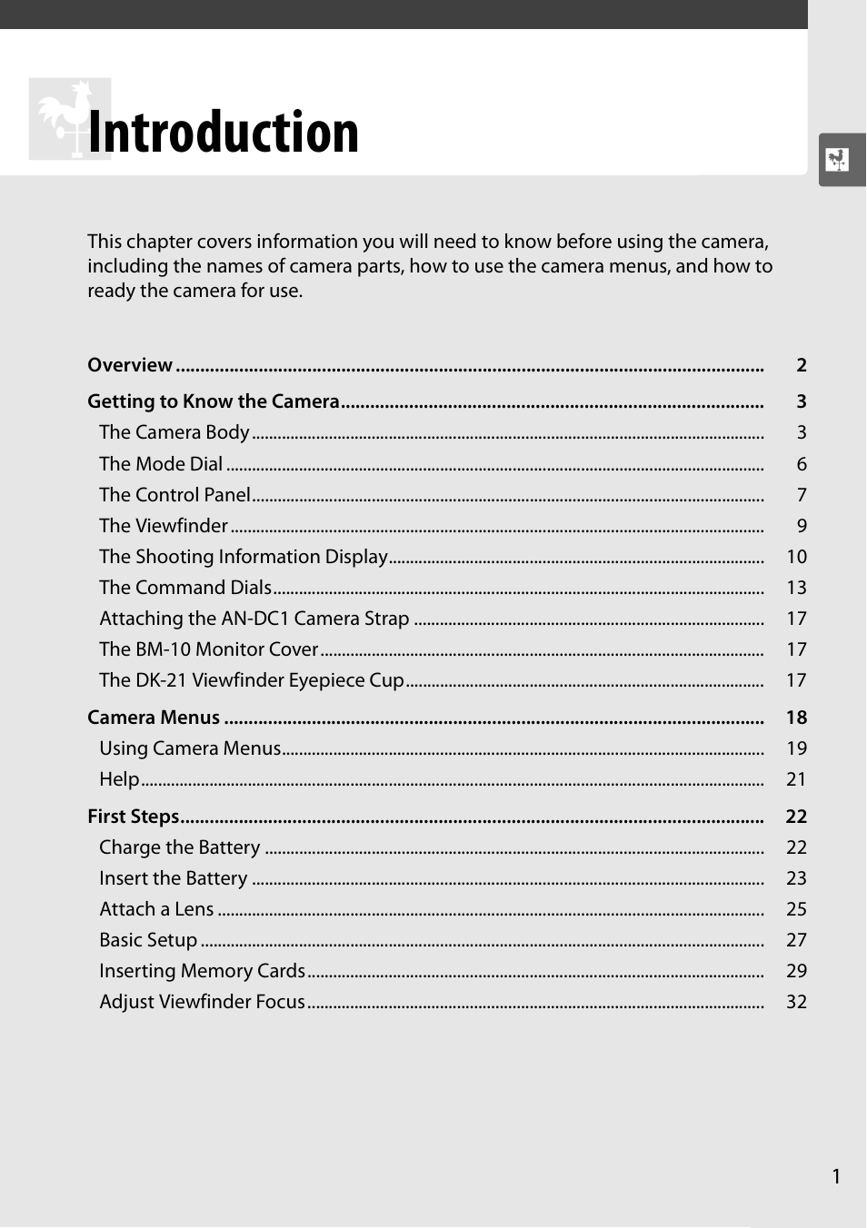 Introduction | Nikon D90 User Manual | Page 21 / 300