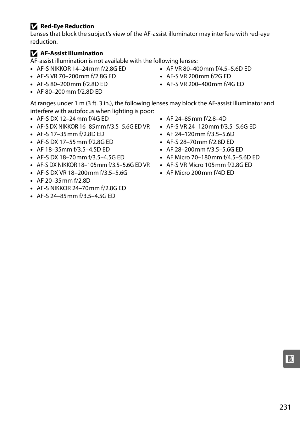 Nikon D90 User Manual | Page 251 / 300