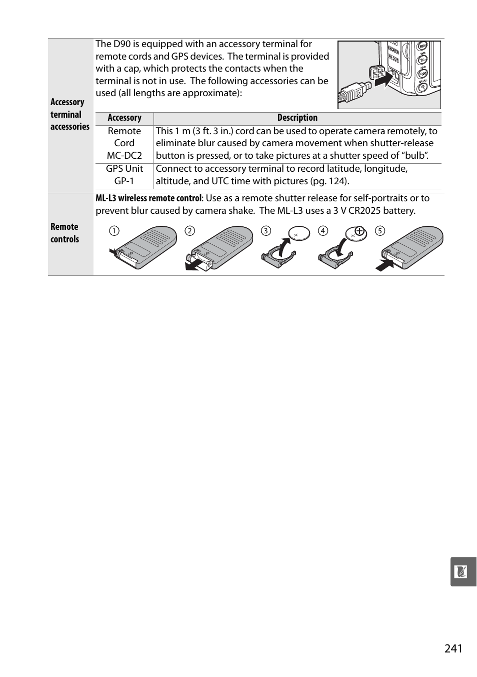 Nikon D90 User Manual | Page 261 / 300