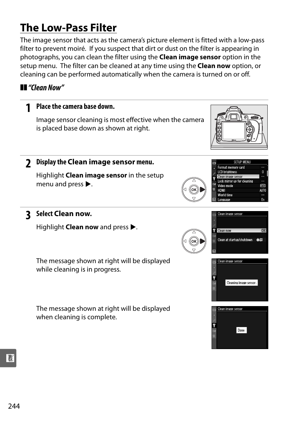 The low-pass filter | Nikon D90 User Manual | Page 264 / 300