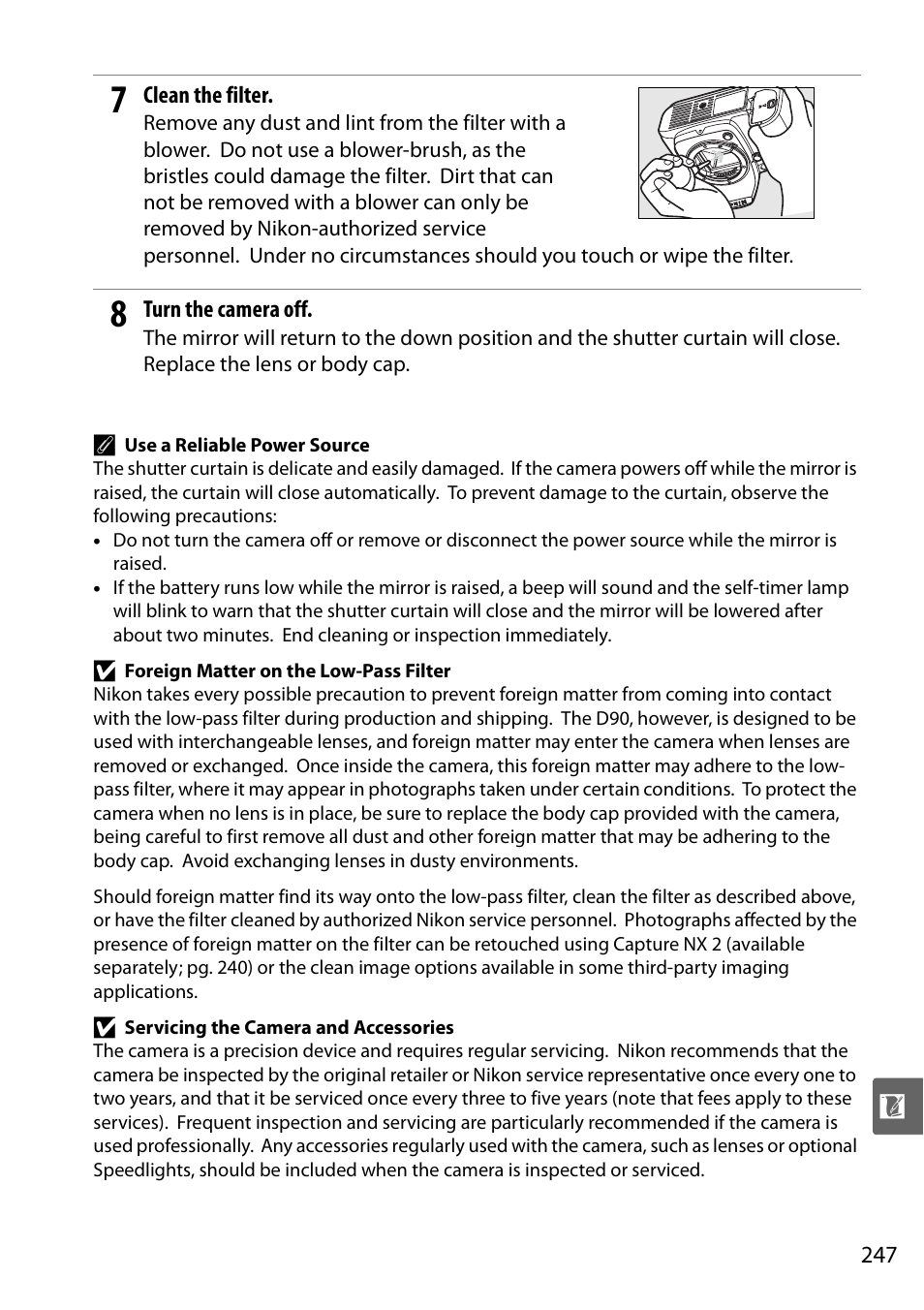 Nikon D90 User Manual | Page 267 / 300