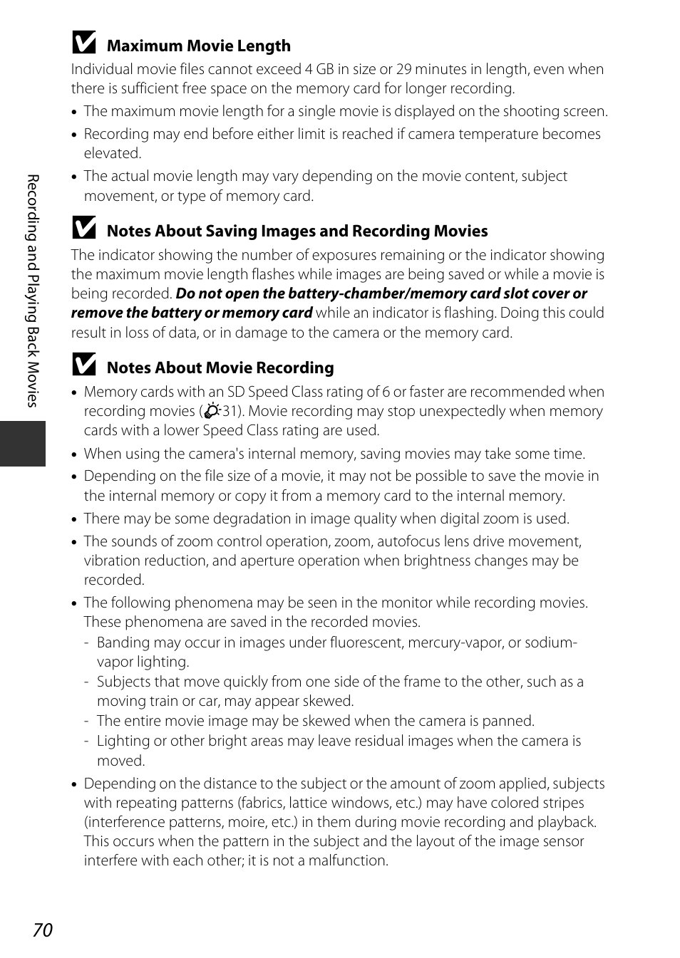 Nikon AW120 User Manual | Page 100 / 270