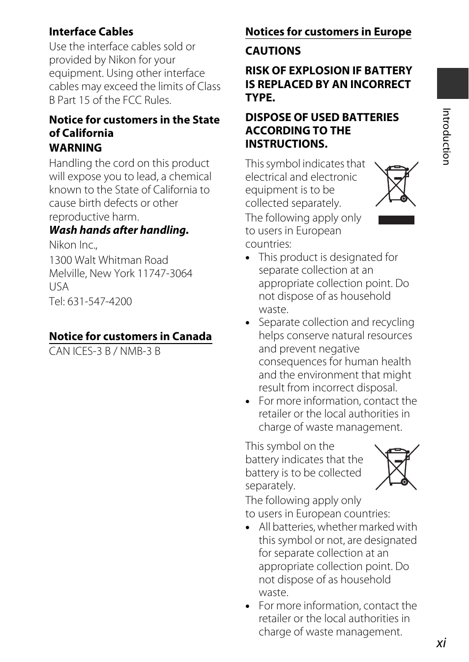 Nikon AW120 User Manual | Page 13 / 270