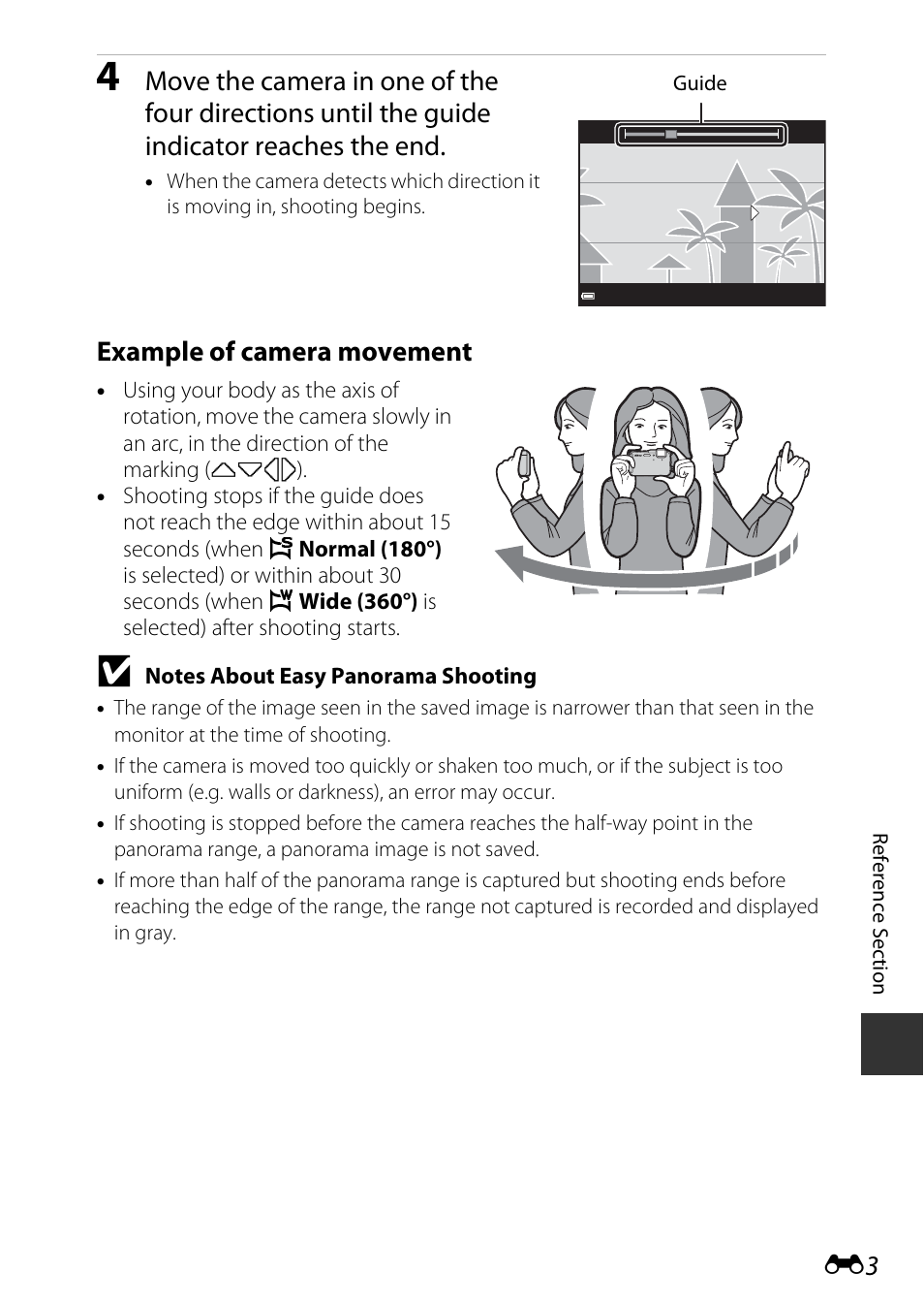 Example of camera movement | Nikon AW120 User Manual | Page 131 / 270