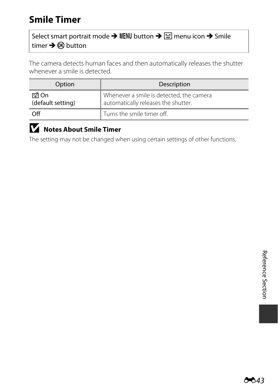 Smile timer | Nikon AW120 User Manual | Page 171 / 270