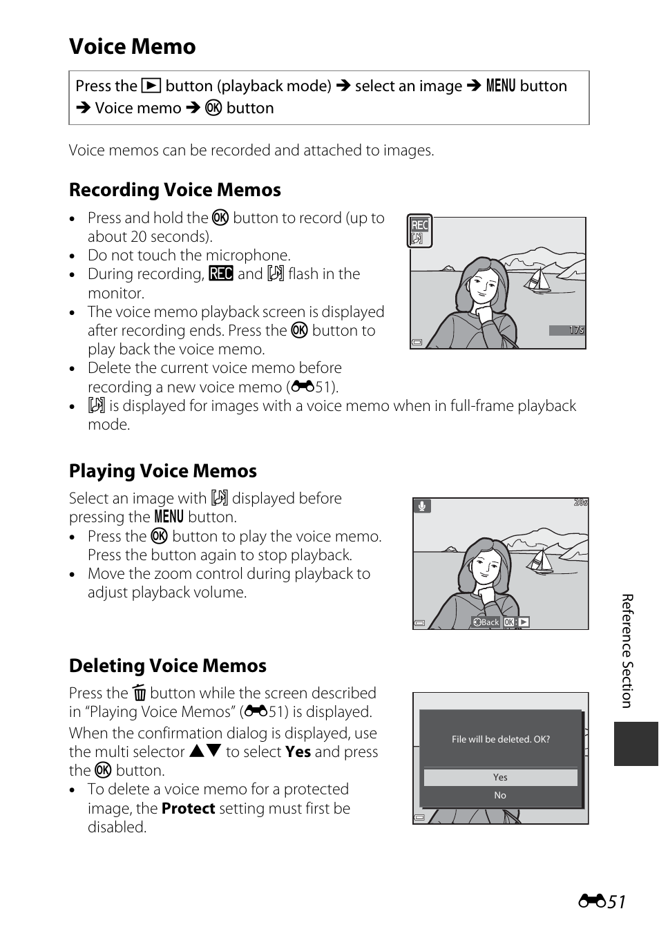 Voice memo | Nikon AW120 User Manual | Page 179 / 270