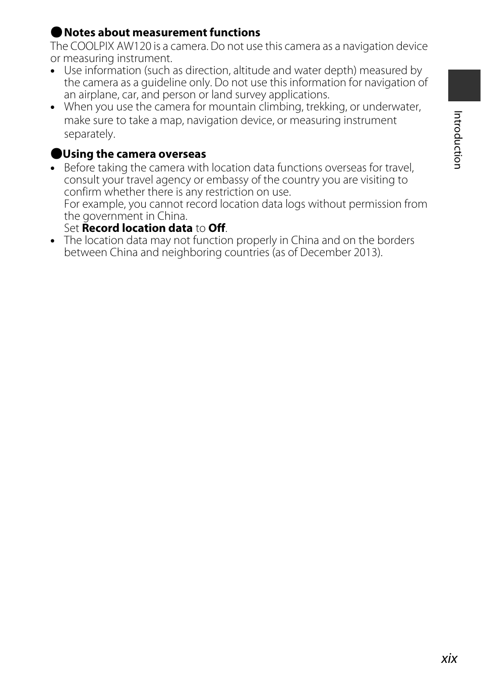 Nikon AW120 User Manual | Page 21 / 270