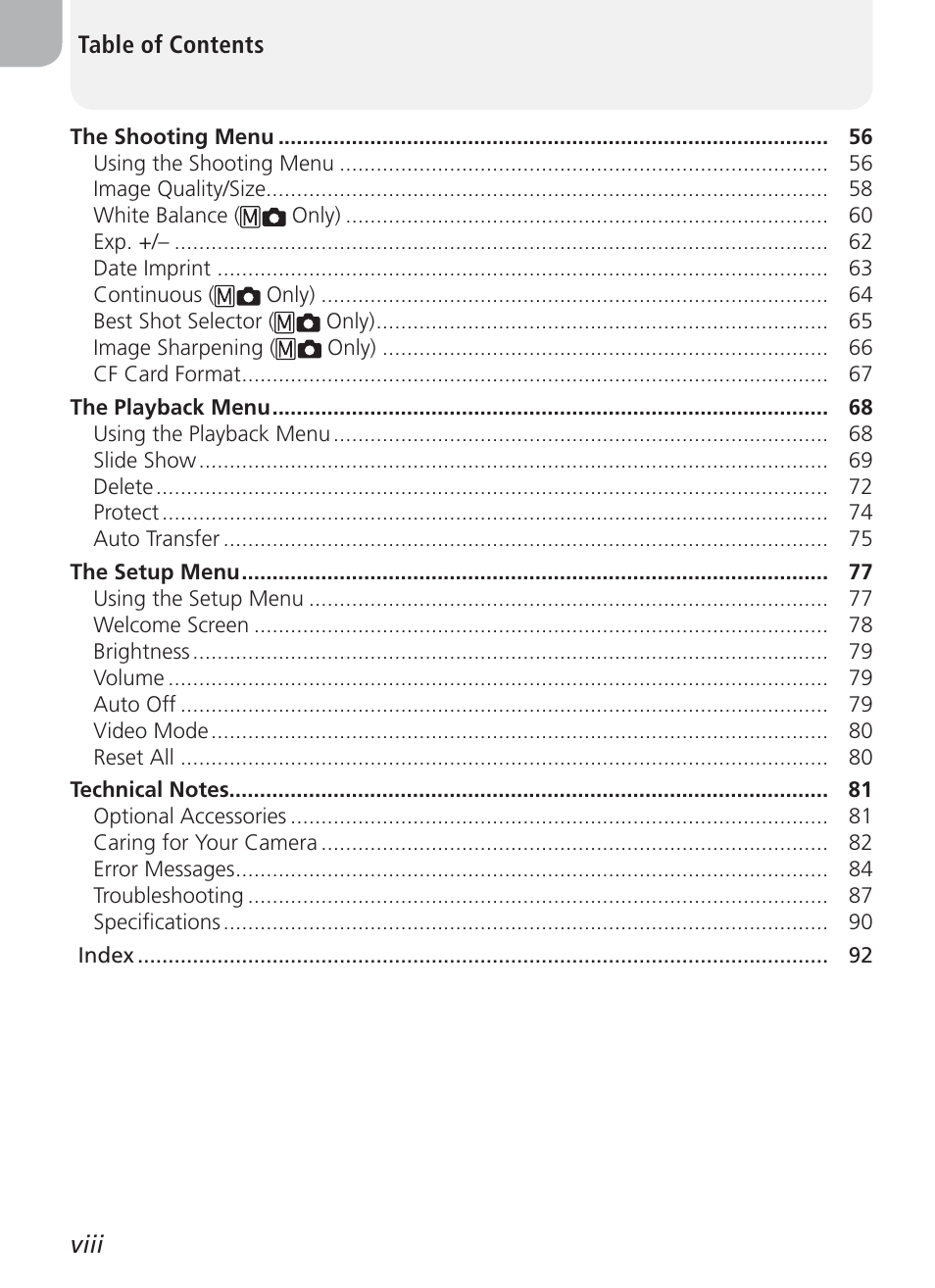 Nikon 2100 User Manual | Page 10 / 104