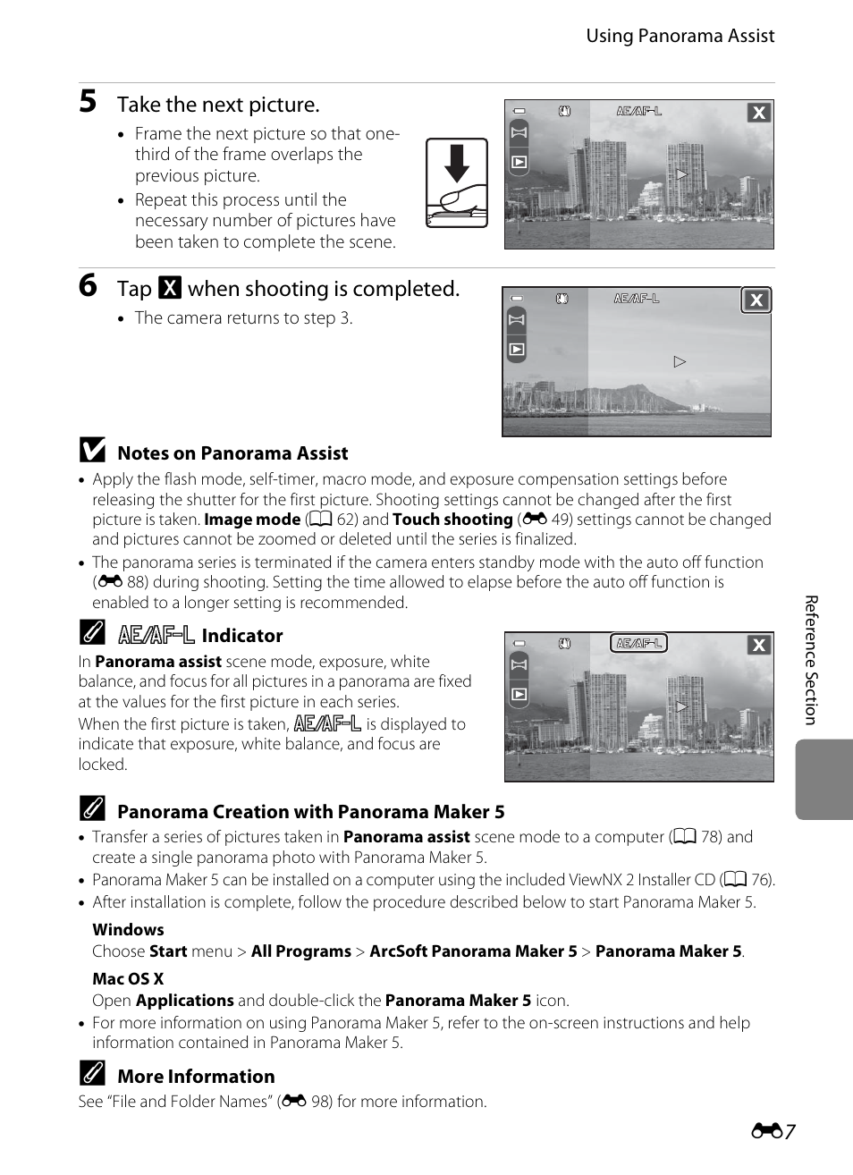 E 7) | Nikon S100 User Manual | Page 115 / 236
