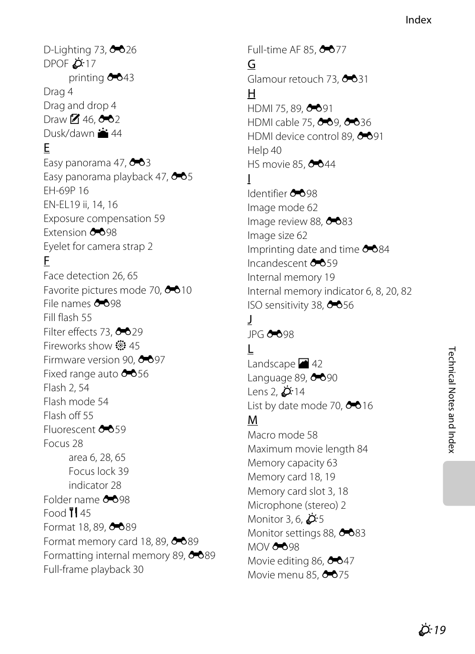 Nikon S100 User Manual | Page 231 / 236