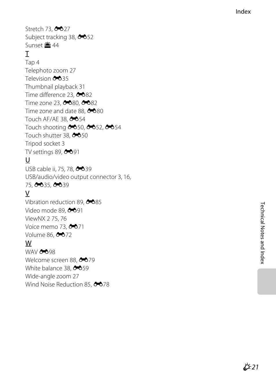 Nikon S100 User Manual | Page 233 / 236