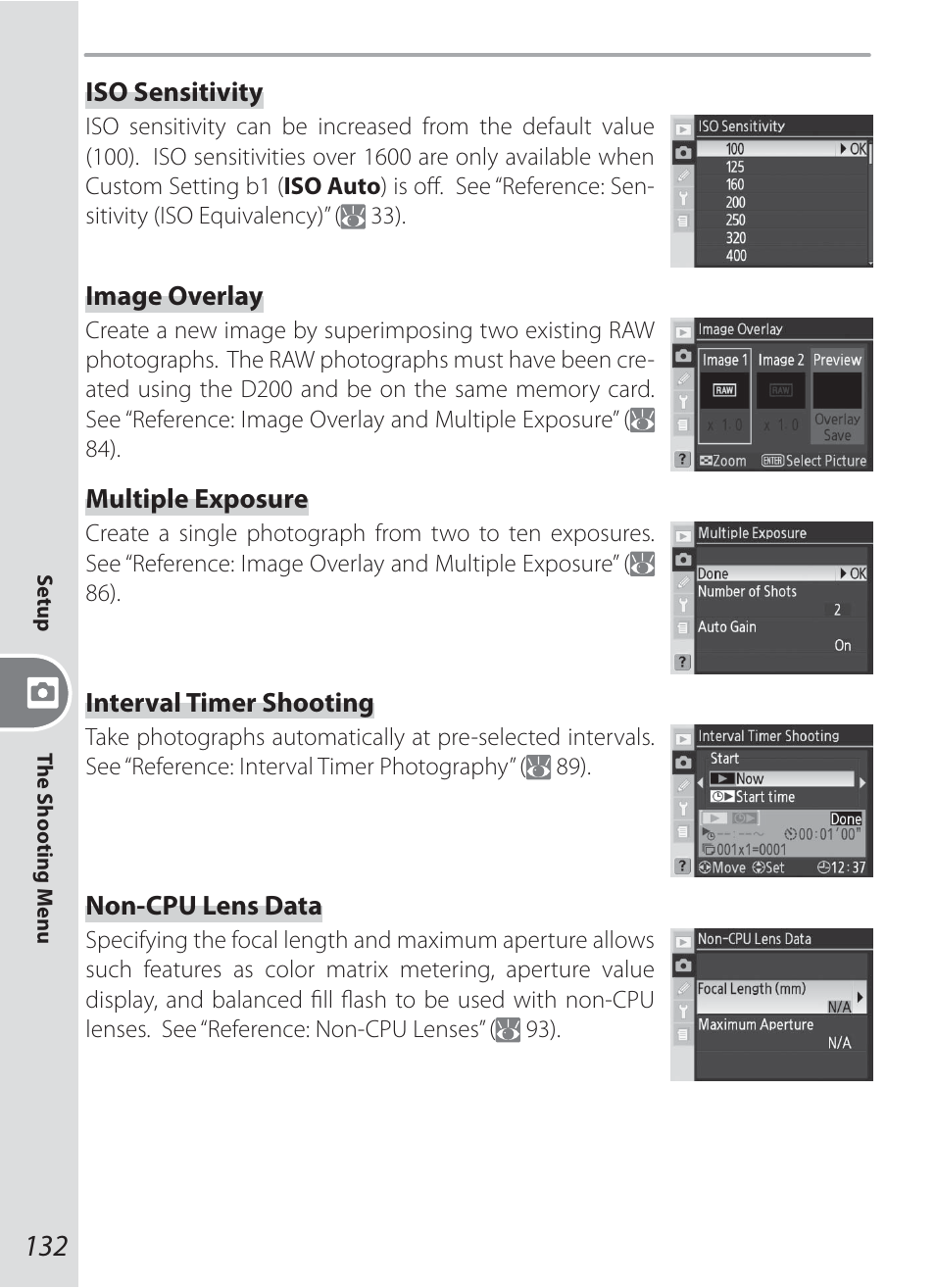 Nikon D200 User Manual | Page 142 / 221