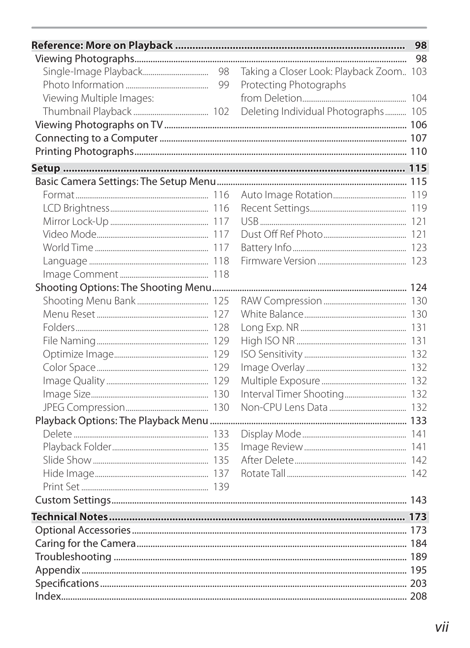 Nikon D200 User Manual | Page 9 / 221