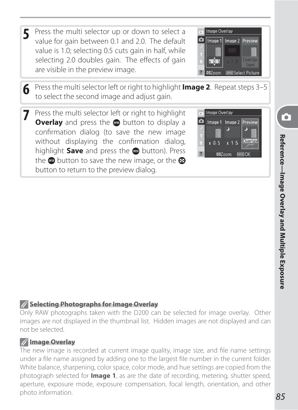 Nikon D200 User Manual | Page 95 / 221