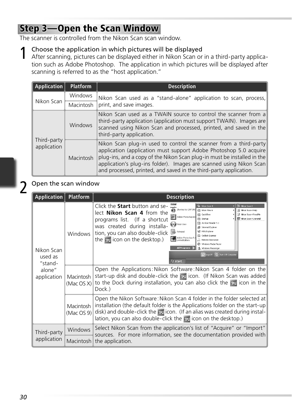 Step 3 — open the scan window | Nikon LS-9000 User Manual | Page 39 / 89