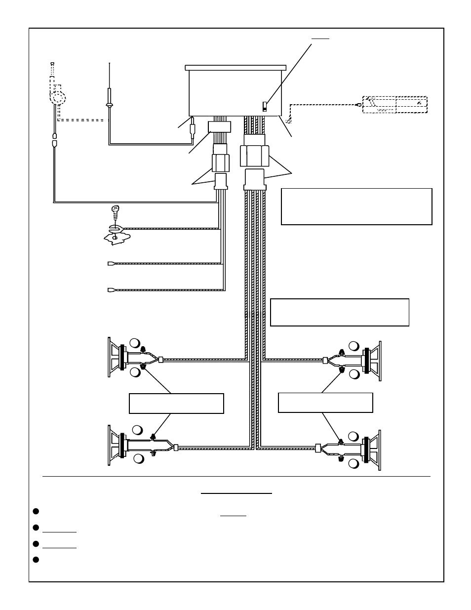 Wiring diagram, Caution, L l l l | Audiovox Prestige Home Stereo System User Manual | Page 4 / 4