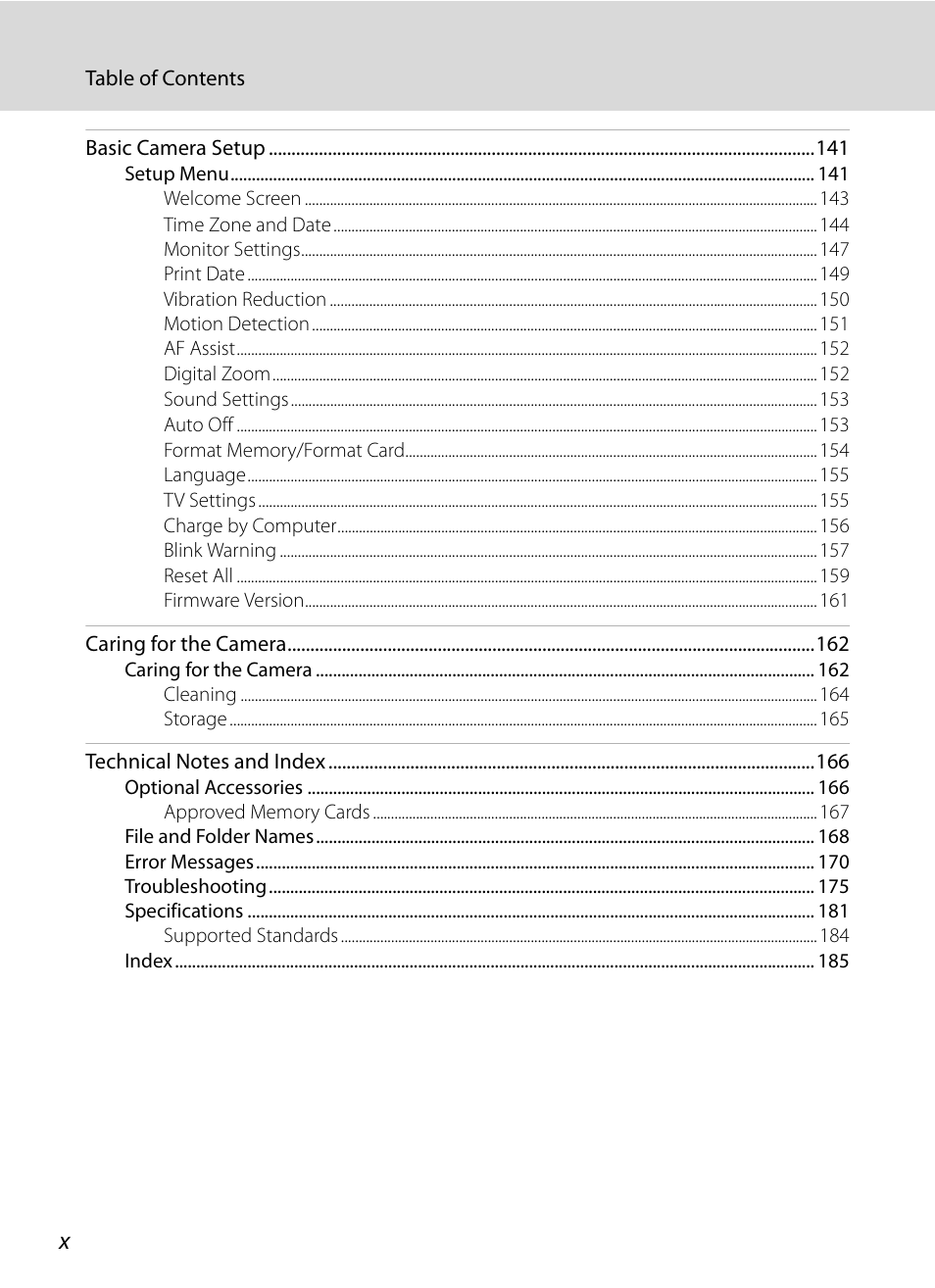 Nikon P300 User Manual | Page 12 / 200