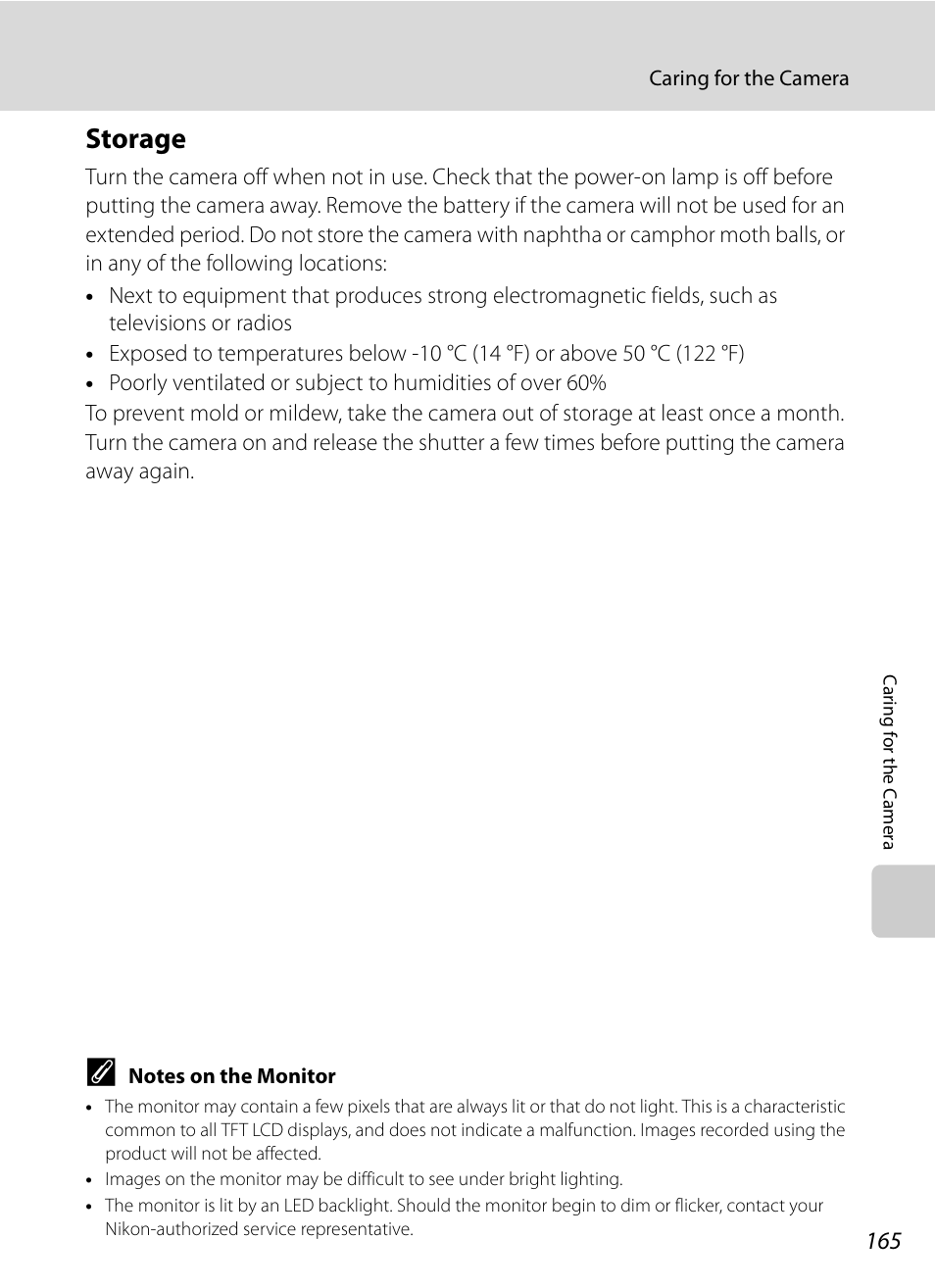Storage | Nikon P300 User Manual | Page 177 / 200