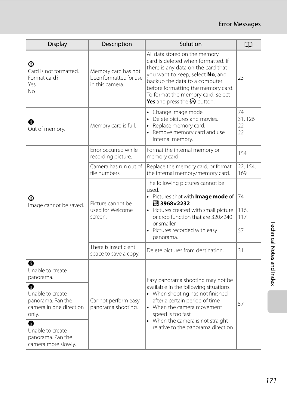 Nikon P300 User Manual | Page 183 / 200