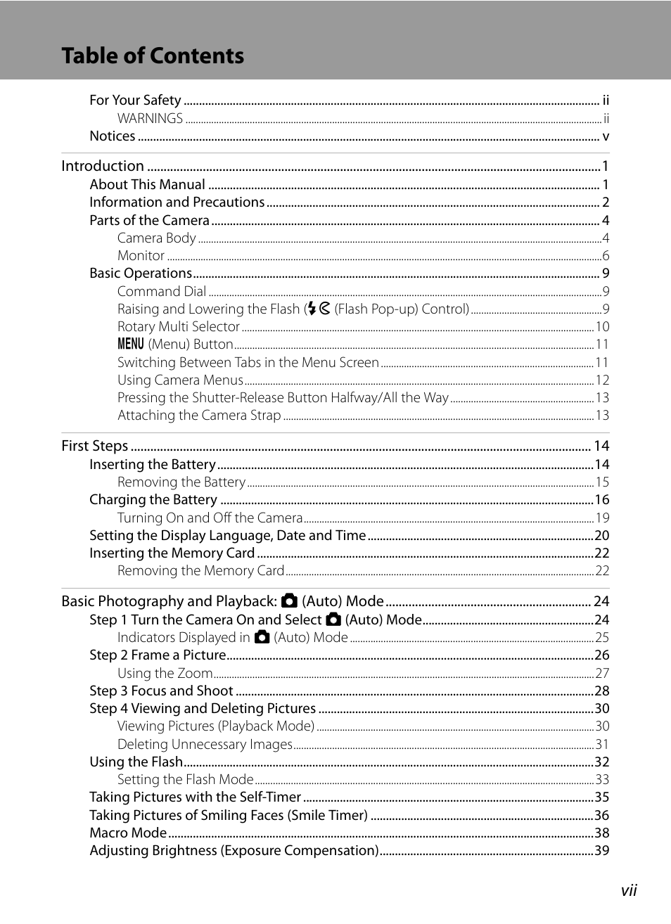 Nikon P300 User Manual | Page 9 / 200