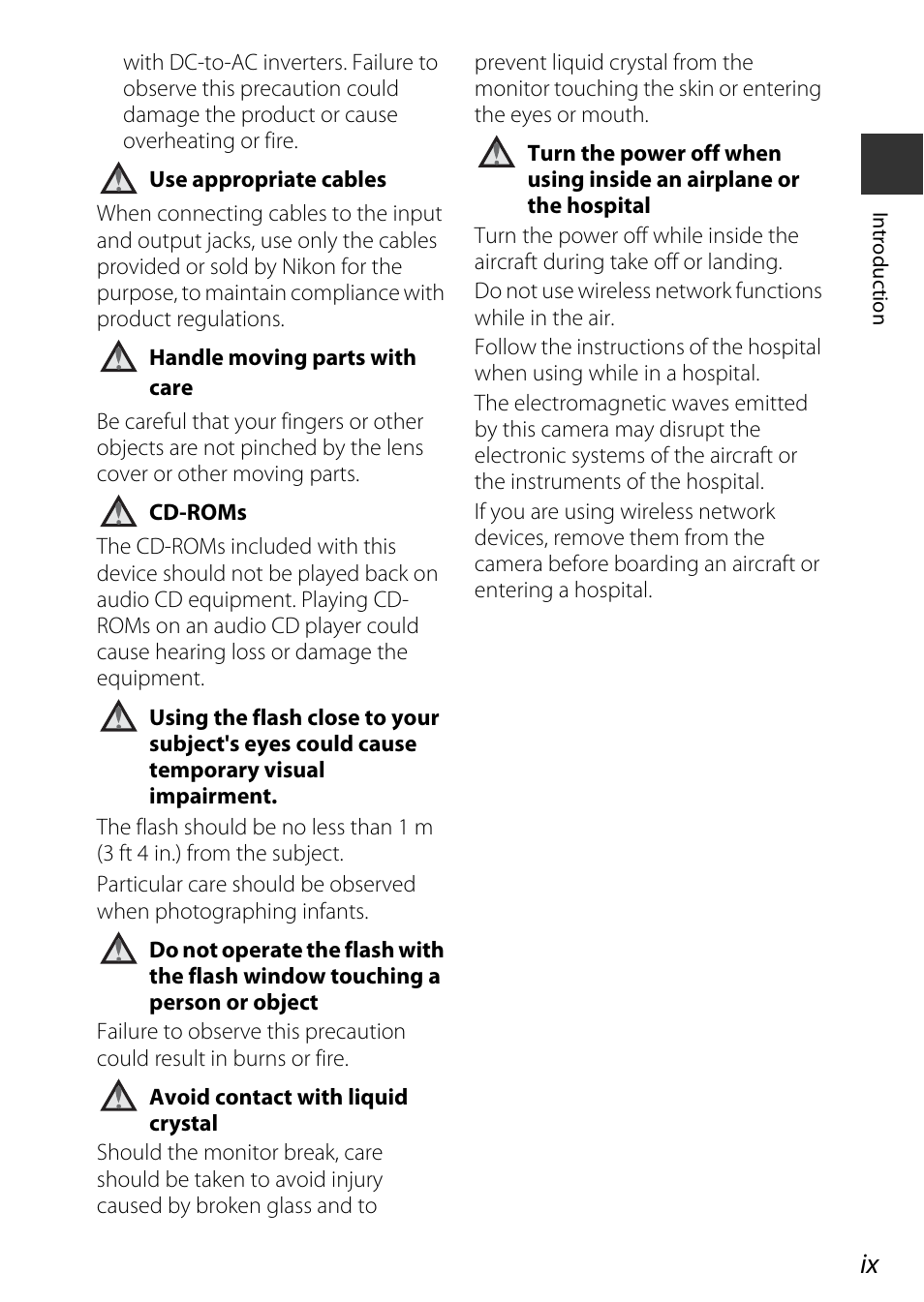 Nikon P7800 User Manual | Page 11 / 270