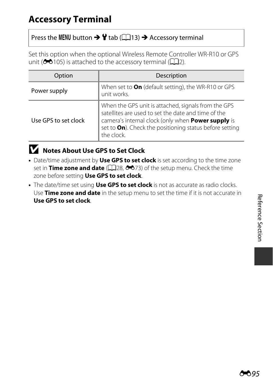 Accessory terminal | Nikon P7800 User Manual | Page 223 / 270