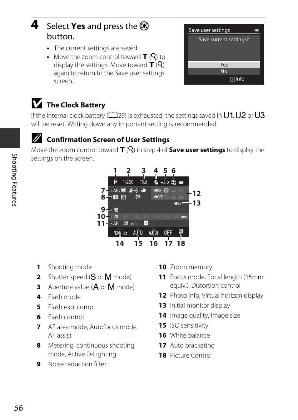 Select yes and press the k button | Nikon P7800 User Manual | Page 76 / 270