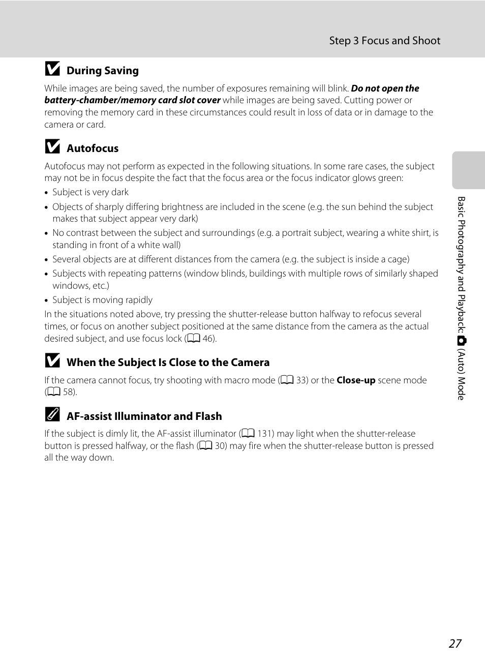 Nikon S5100 User Manual | Page 39 / 180