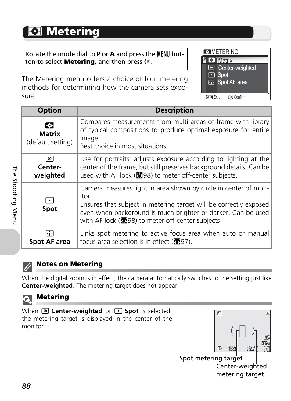 M metering | Nikon P1 - P2 User Manual | Page 100 / 183