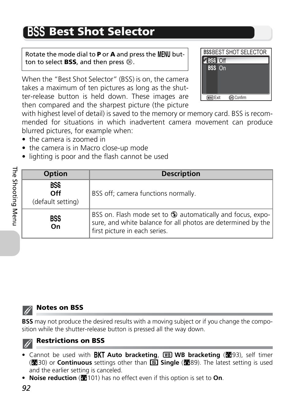 A best shot selector | Nikon P1 - P2 User Manual | Page 104 / 183