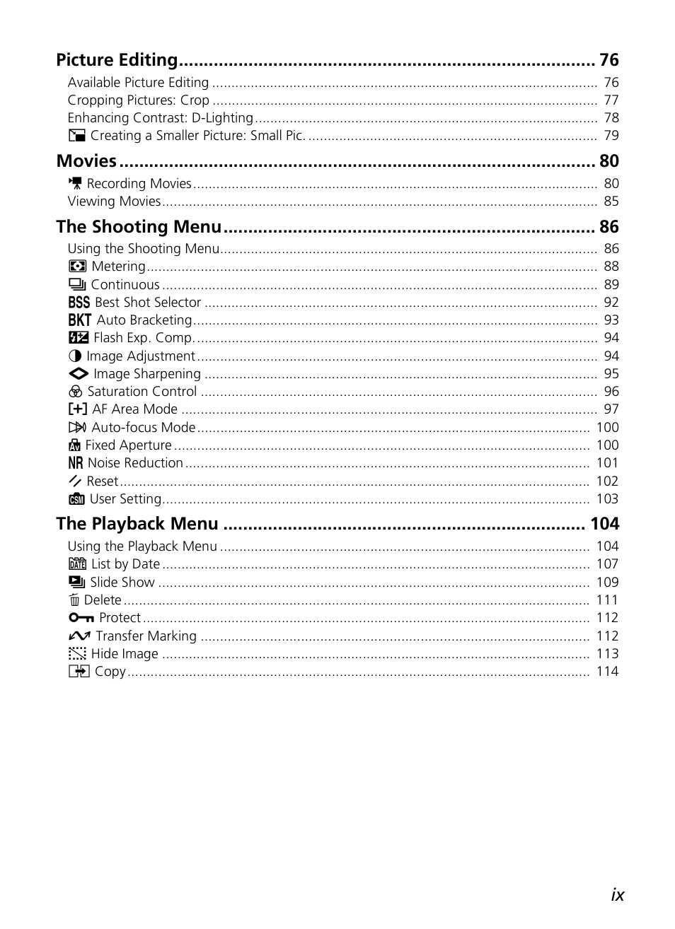 Nikon P1 - P2 User Manual | Page 11 / 183