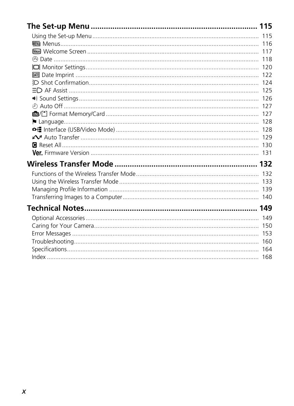 Nikon P1 - P2 User Manual | Page 12 / 183