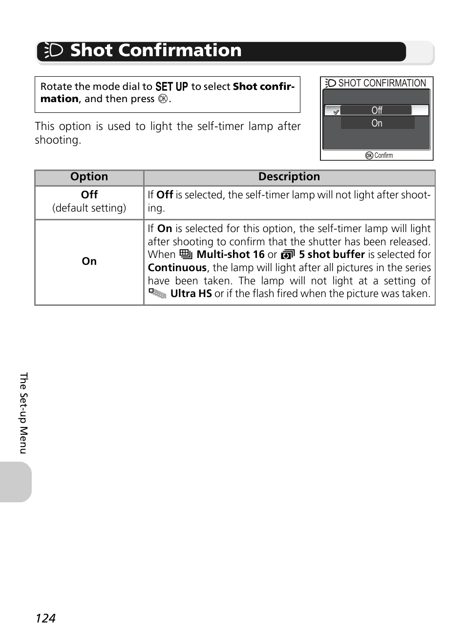 K shot confirmation | Nikon P1 - P2 User Manual | Page 136 / 183