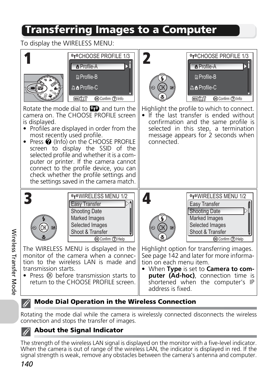 Transferring images to a computer | Nikon P1 - P2 User Manual | Page 152 / 183