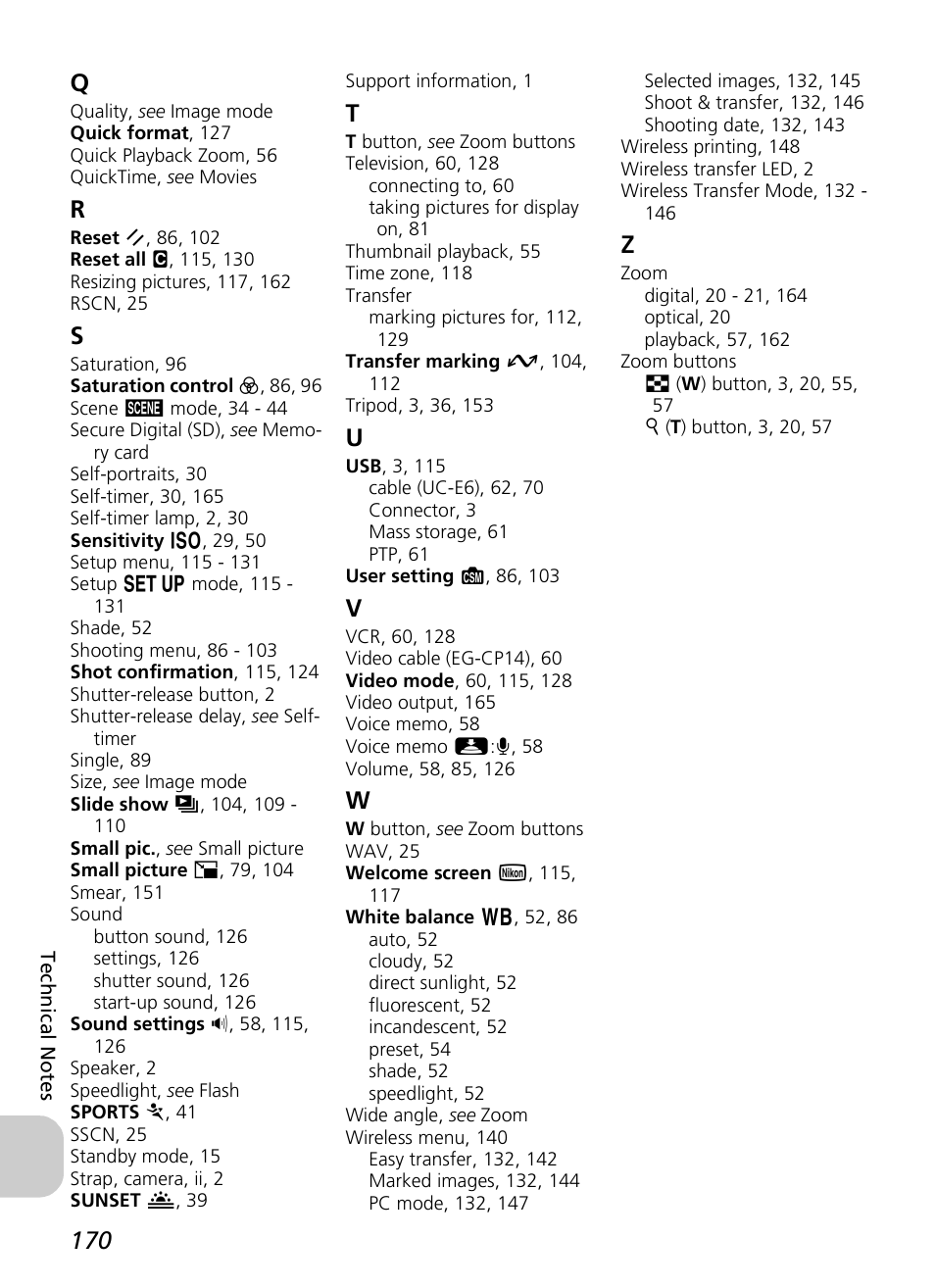 Nikon P1 - P2 User Manual | Page 182 / 183