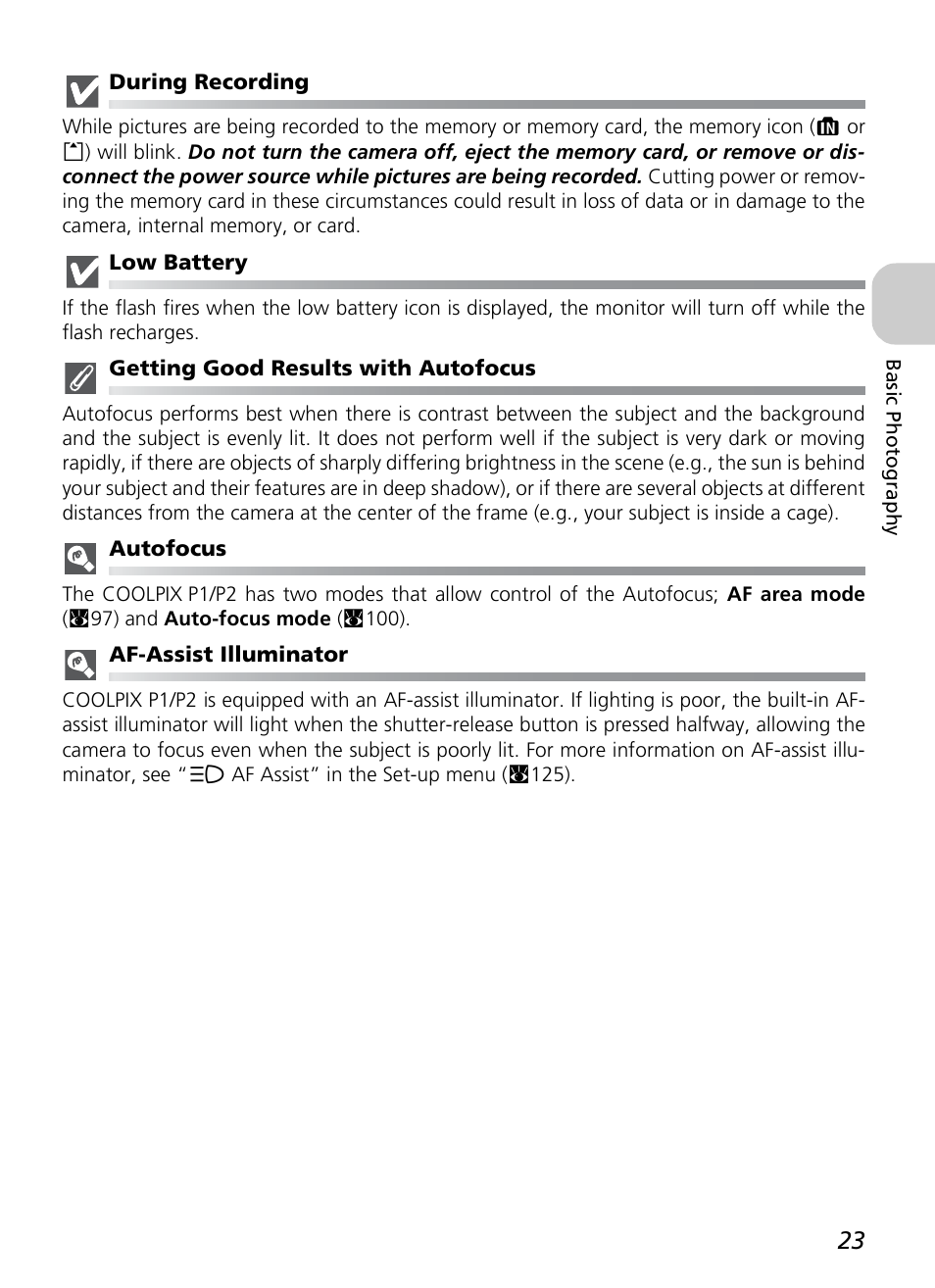 Nikon P1 - P2 User Manual | Page 35 / 183