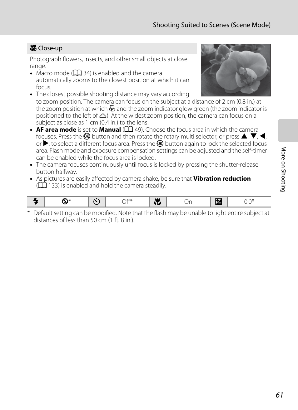 E-up, A 61) | Nikon S8000 User Manual | Page 73 / 184