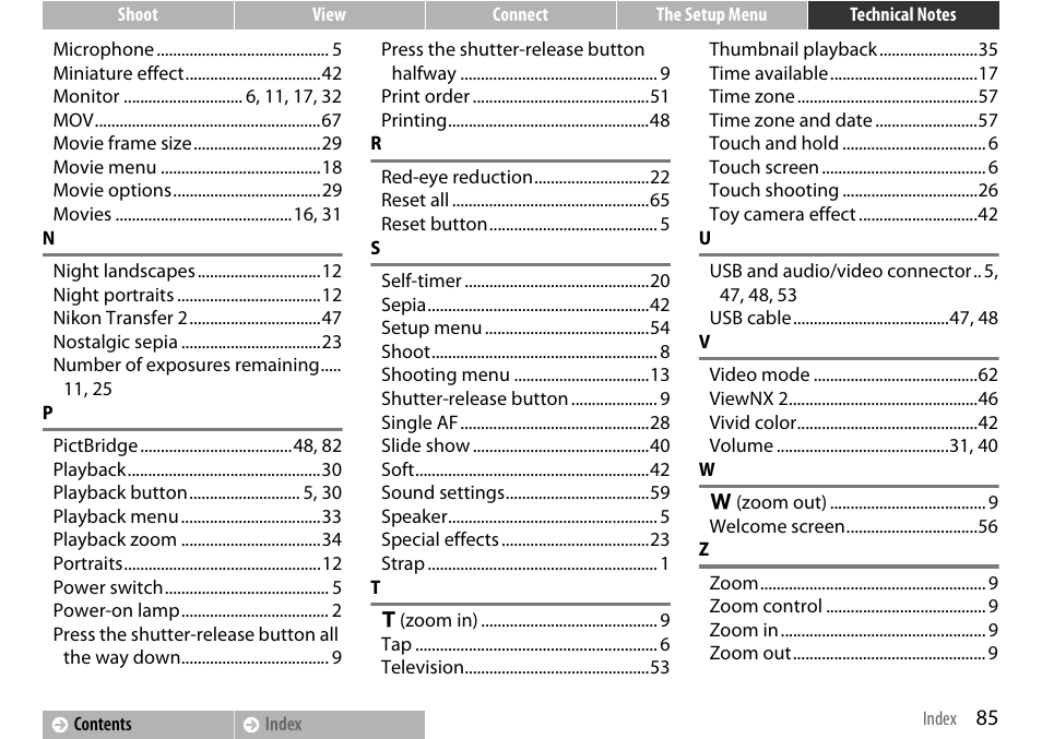 Nikon S01 User Manual | Page 95 / 96