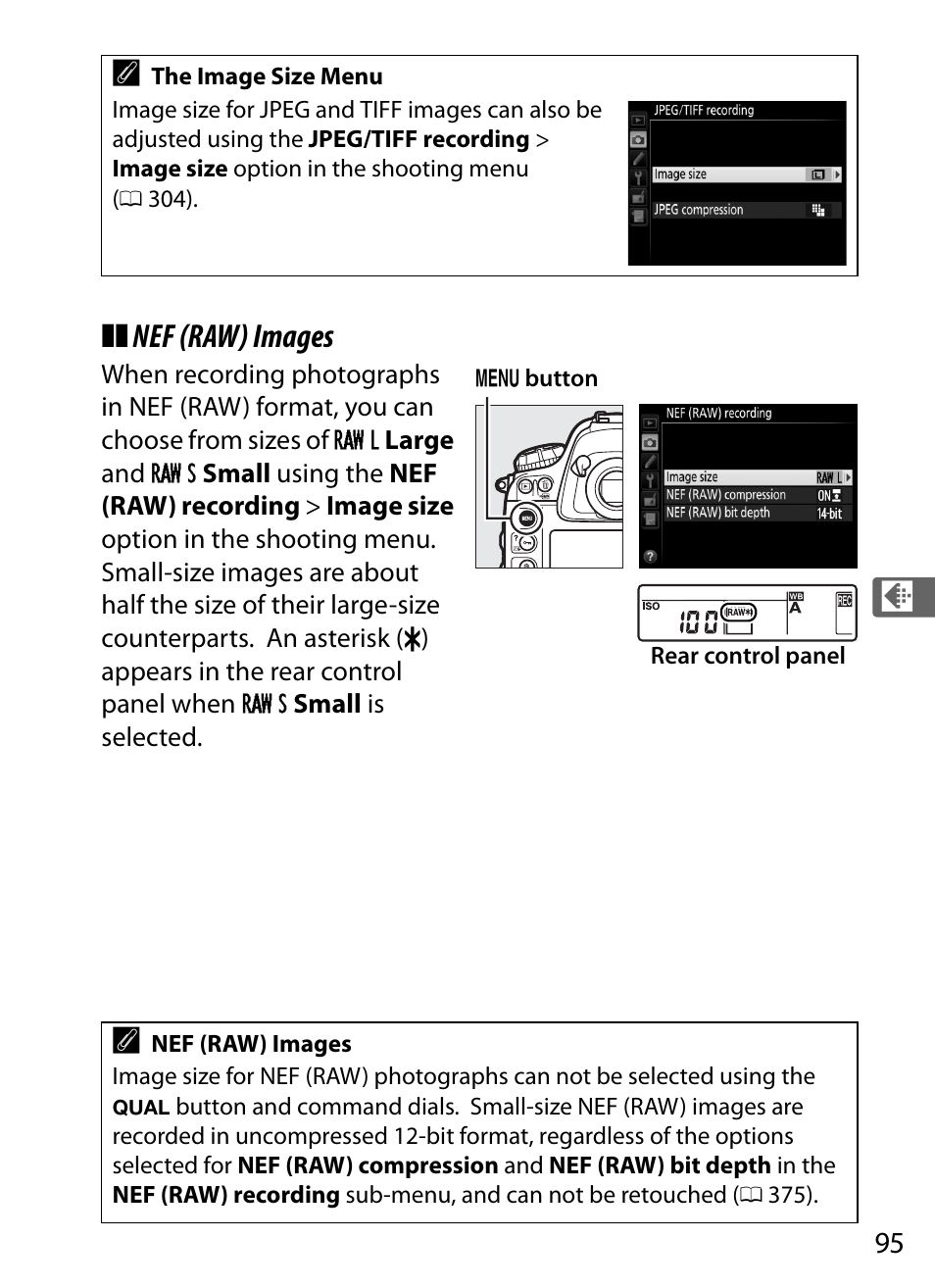 Nef (raw) images | Nikon D4S User Manual | Page 117 / 500