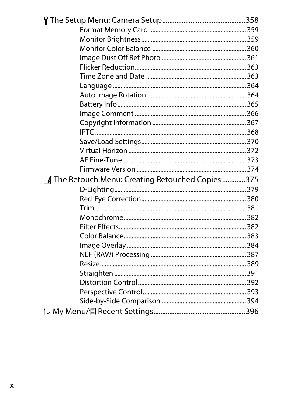 Nikon D4S User Manual | Page 12 / 500
